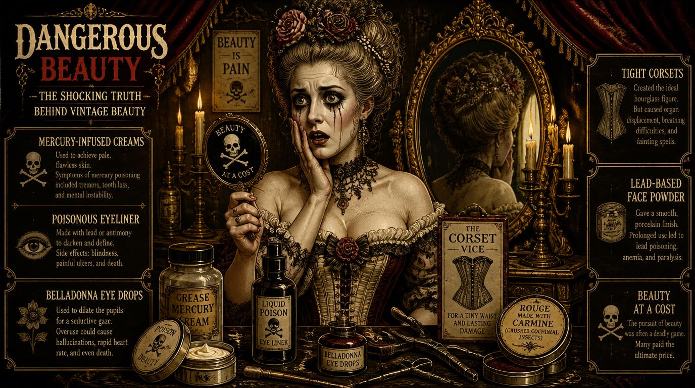 Shocking Cosmetic Practices From the Past