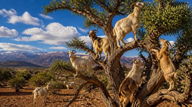 Tree-Climbing Goats of Morocco