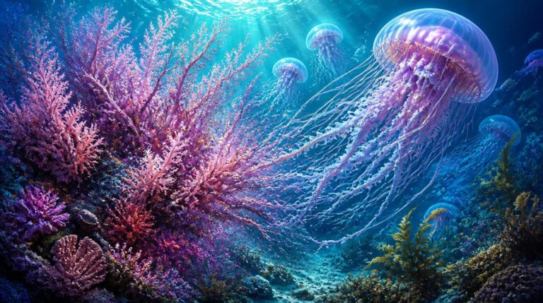 Corals vs. Jellyfish