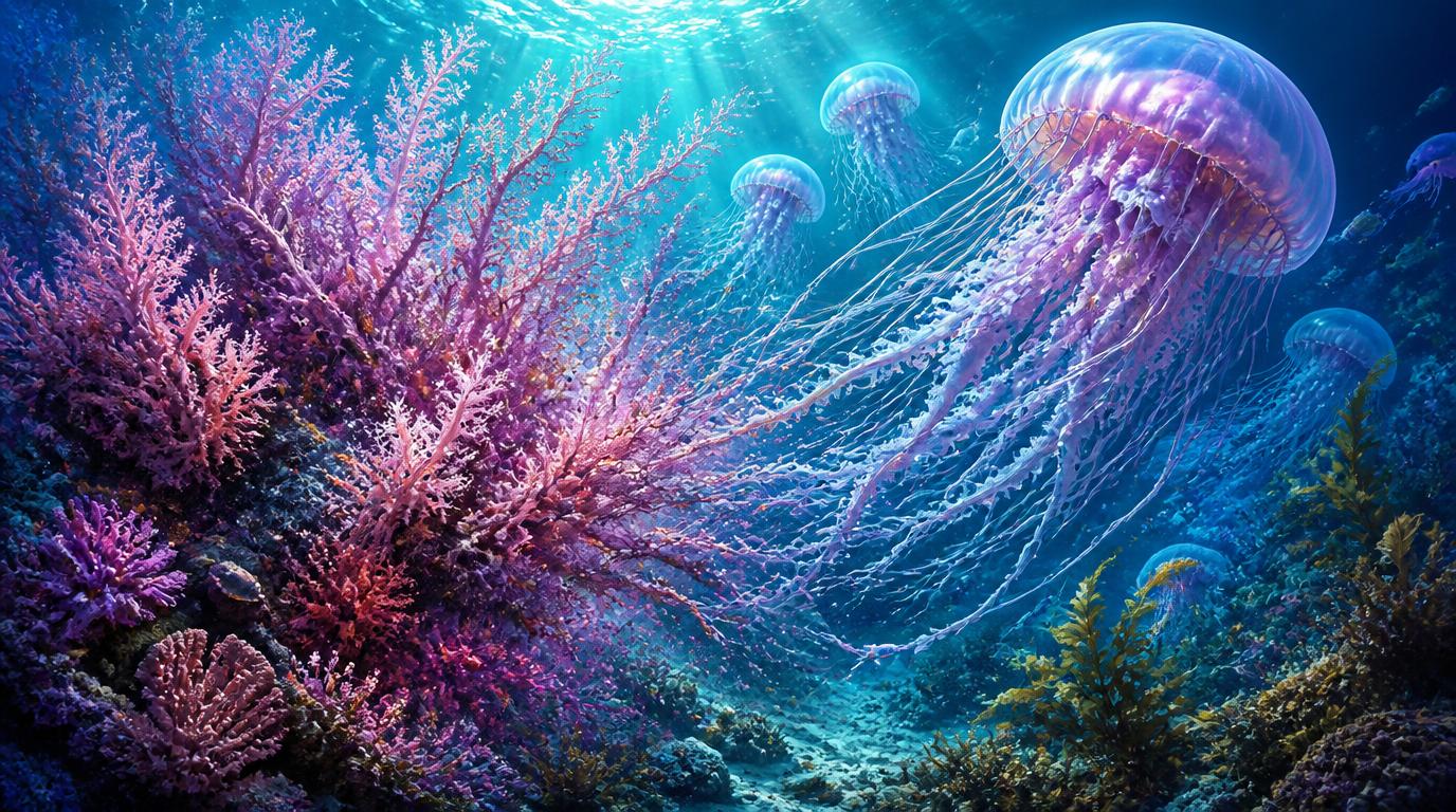 Corals vs. Jellyfish