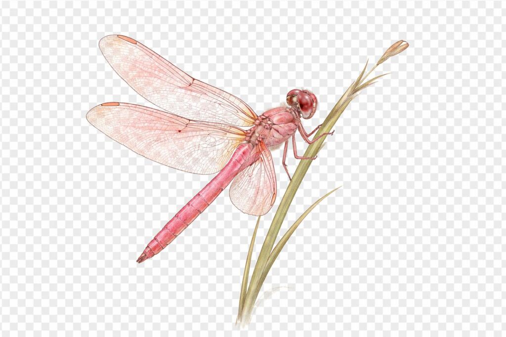 Orthemis ferruginea (Pink Dragonfly)