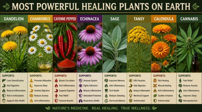Most Powerful Healing Plants on Earth