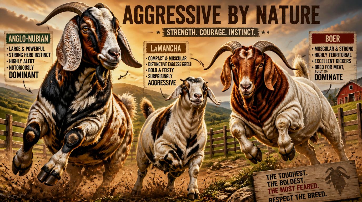 Aggressive Goat Breeds