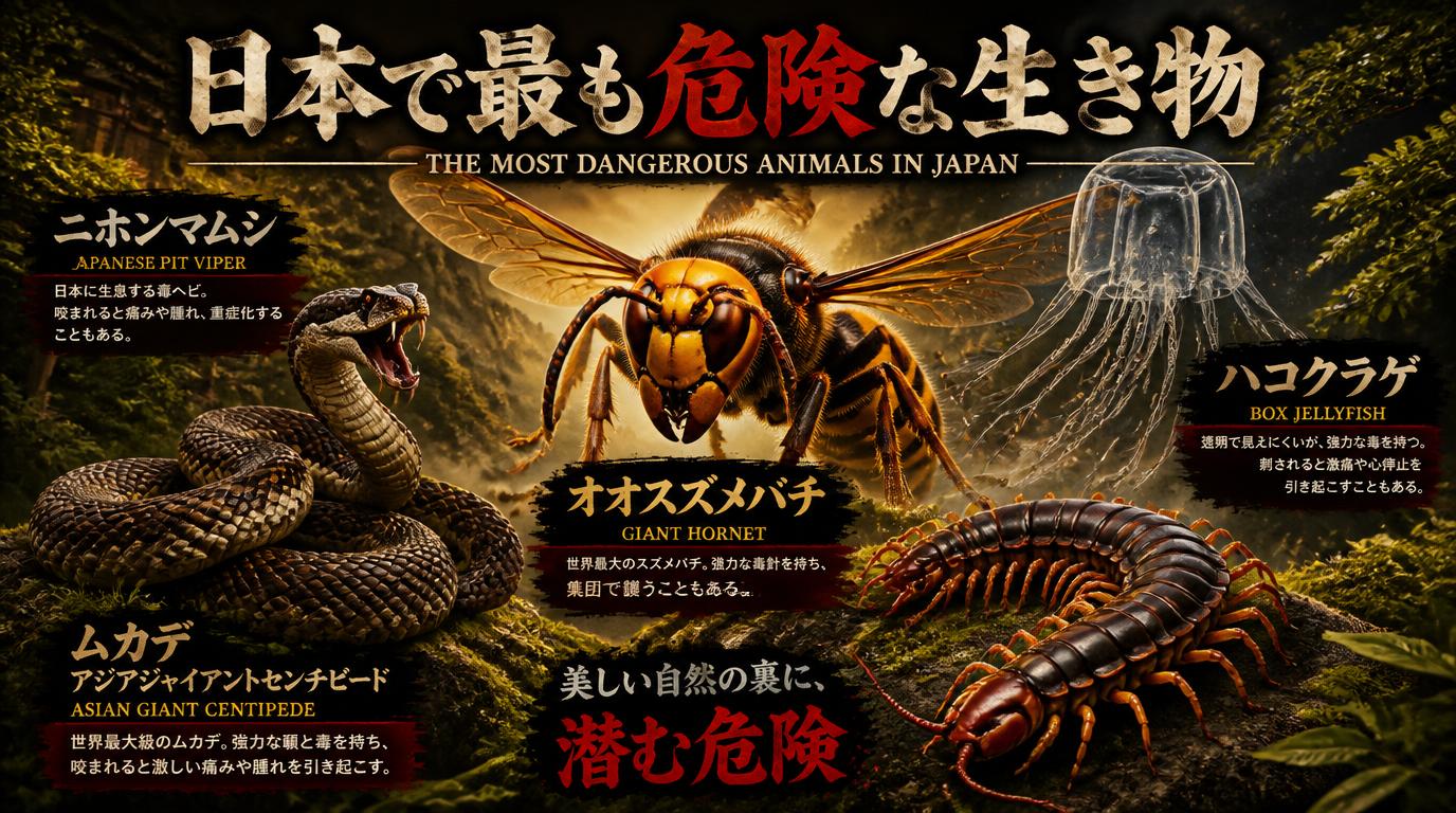 The Most Dangerous Animals in Japan