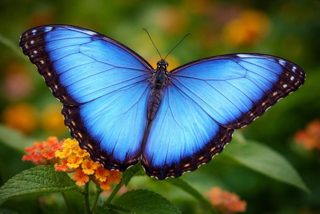 Blue Morpho Butterfly
