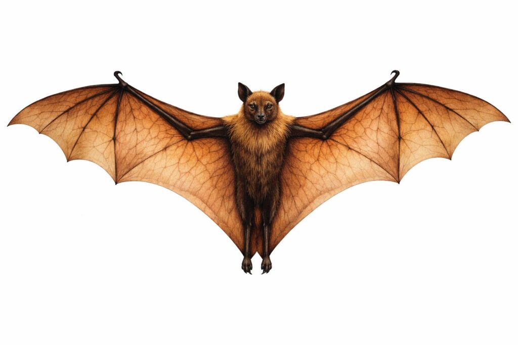 The Long-Tailed Fruit Bat