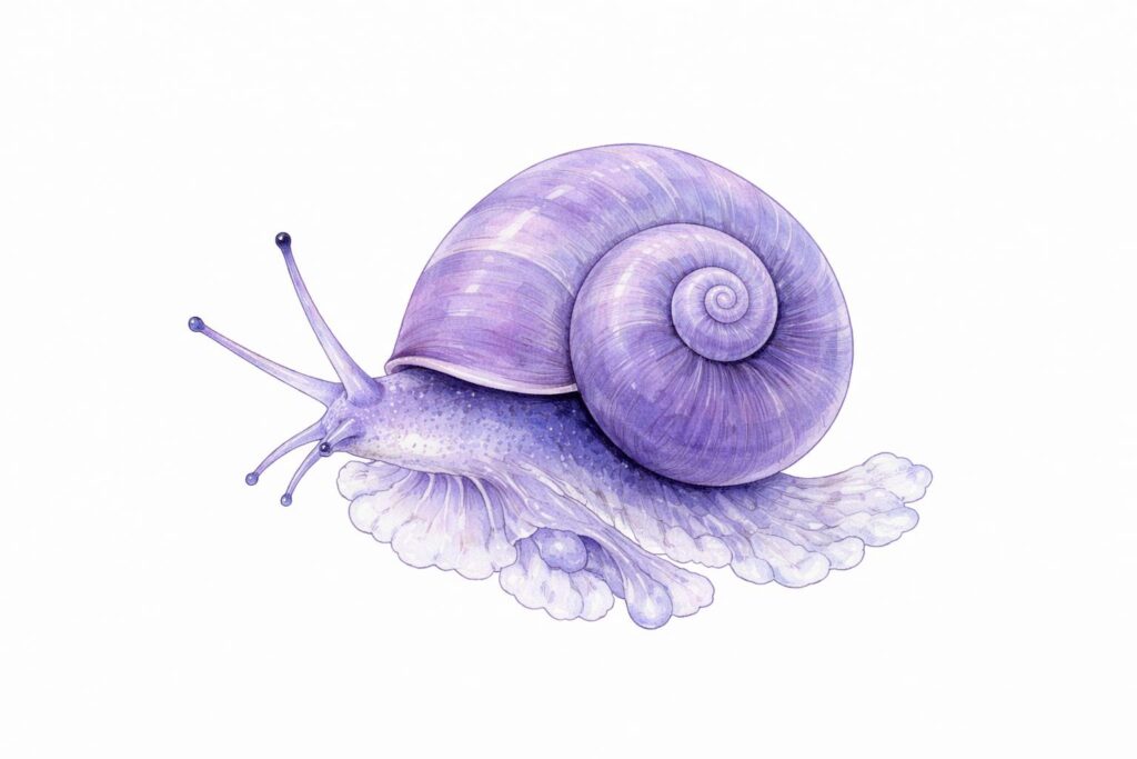 Violet Snail