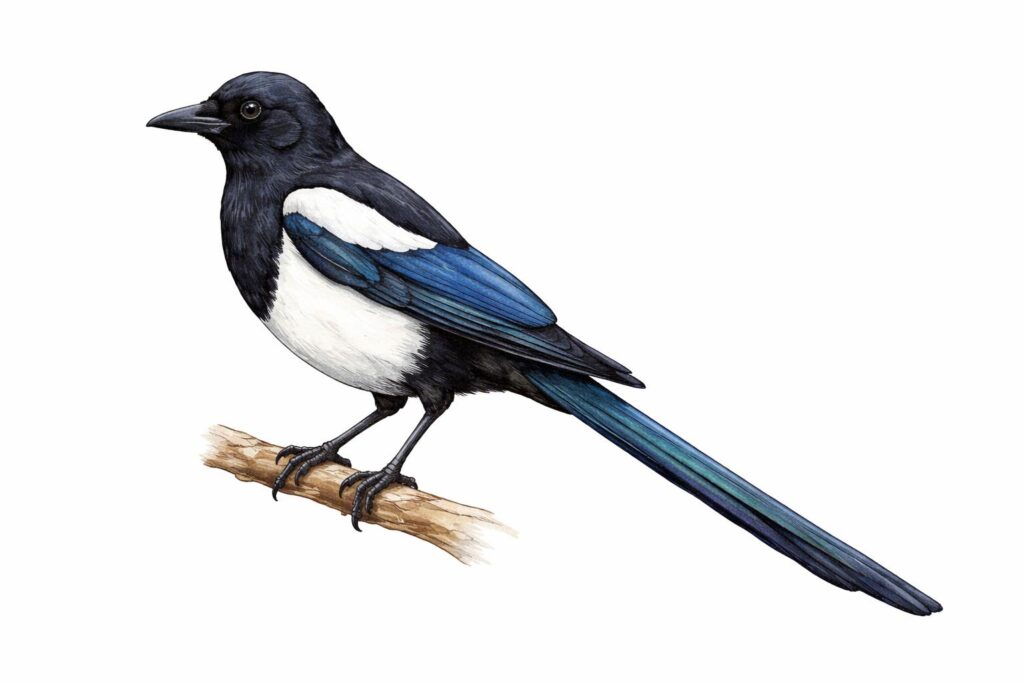 Black-billed Magpie