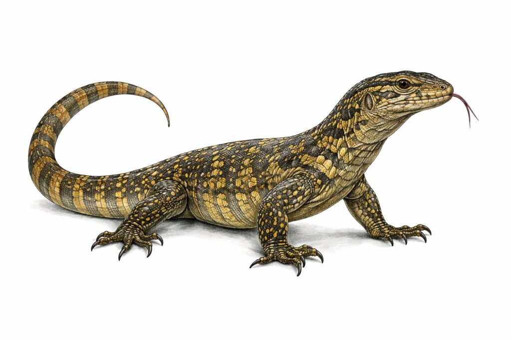 Nile Monitor Lizard
