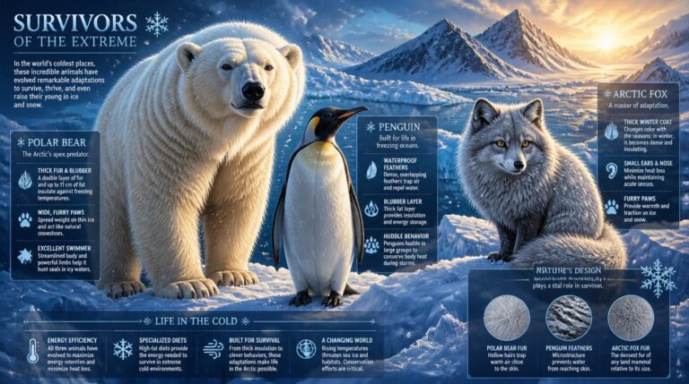 Animals That Thrive in Extreme Cold