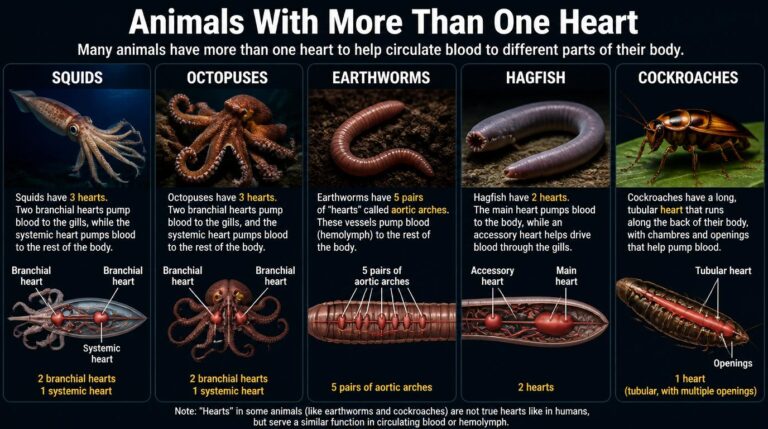 Animals With More Than One Heart
