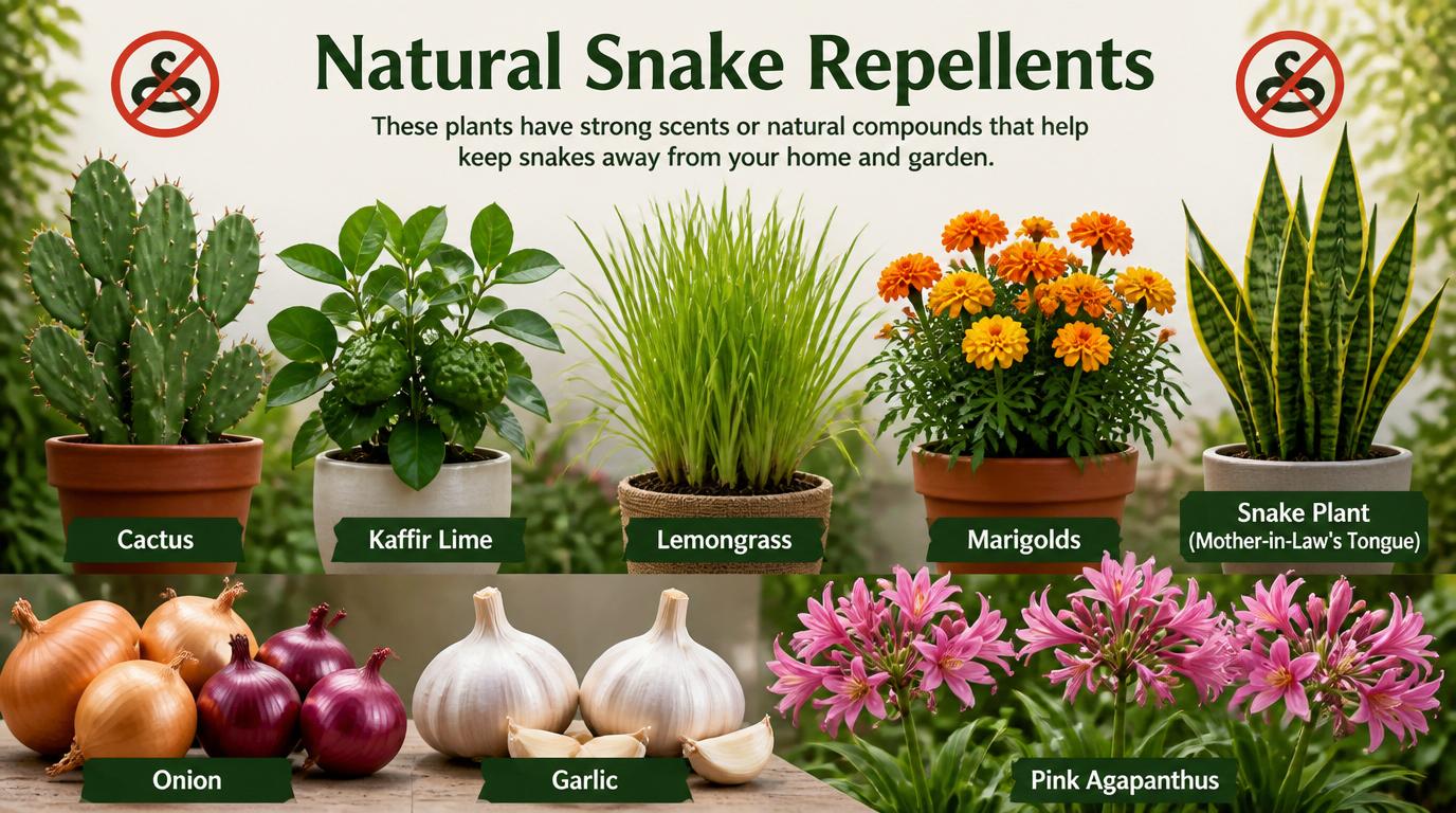 Natural Snake Repellents