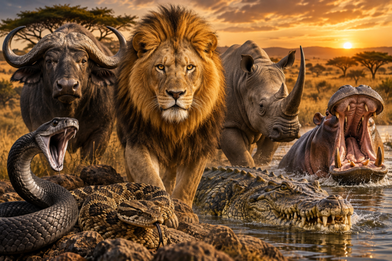 The Most Dangerous Animals in Africa