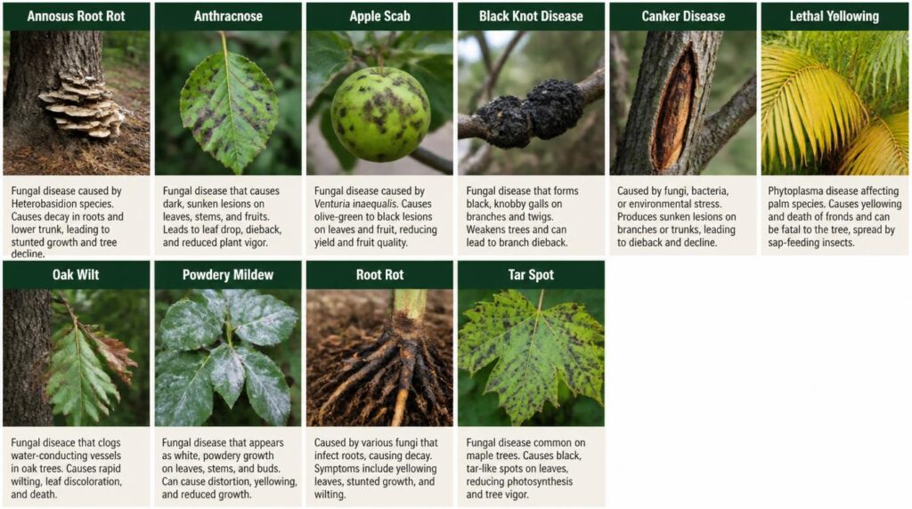 fungal diseases in trees