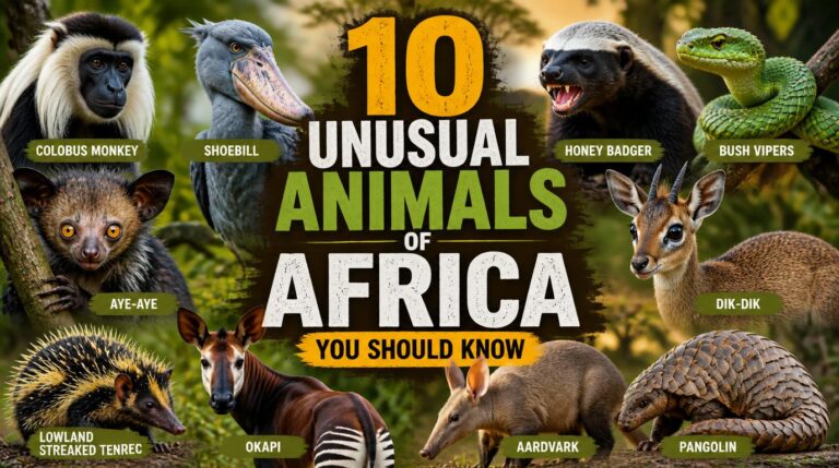 unusual animals of Africa