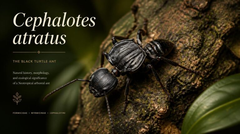 Cephalotes atratus ant