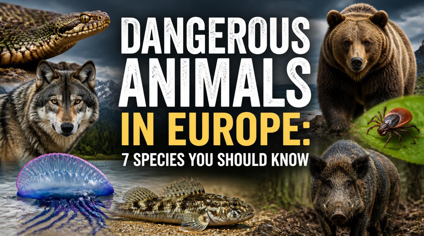 dangerous animals in Europe