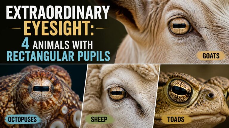 animals with rectangular pupils